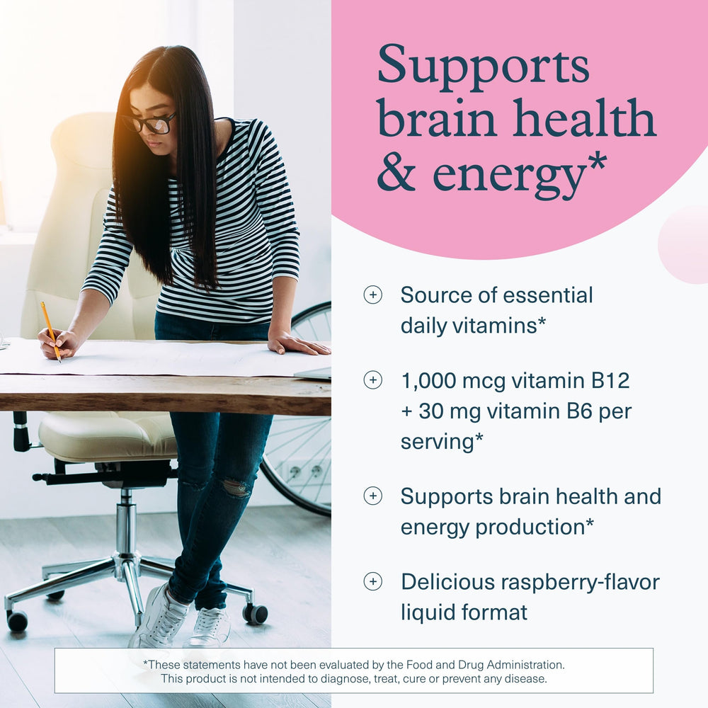 Youtheory B12 B6 single-serving packets arranged for convenient daily routine.