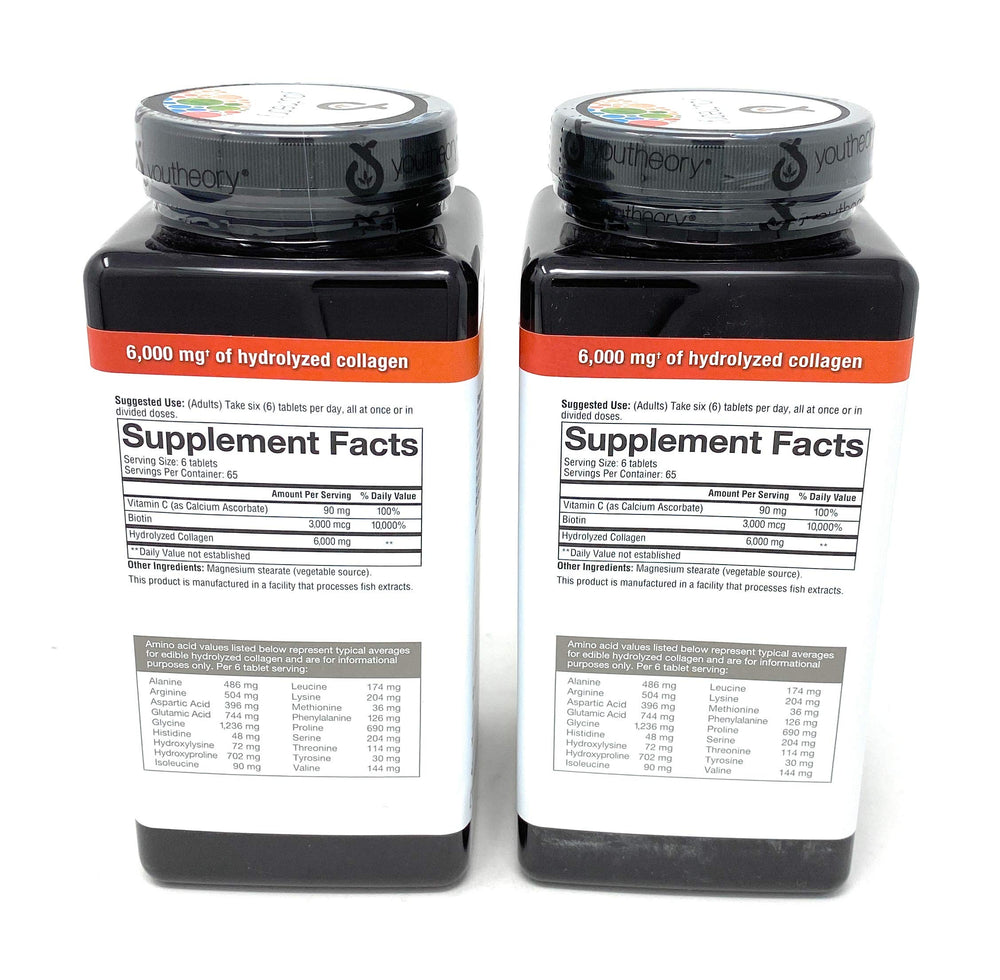 Close-up of capsules showing hydrolyzed collagen texture and quality.
