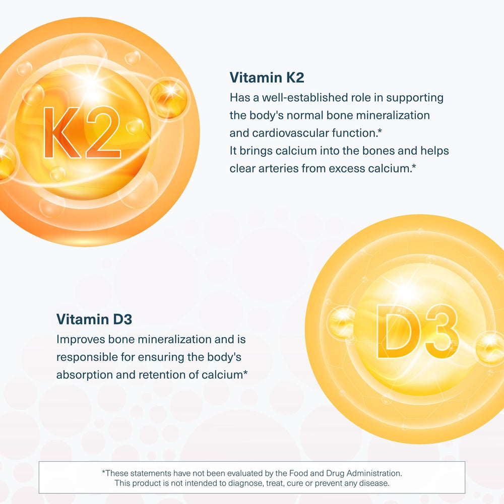 Youtheory K2D3 bottle with spoon shows convenient daily dosage