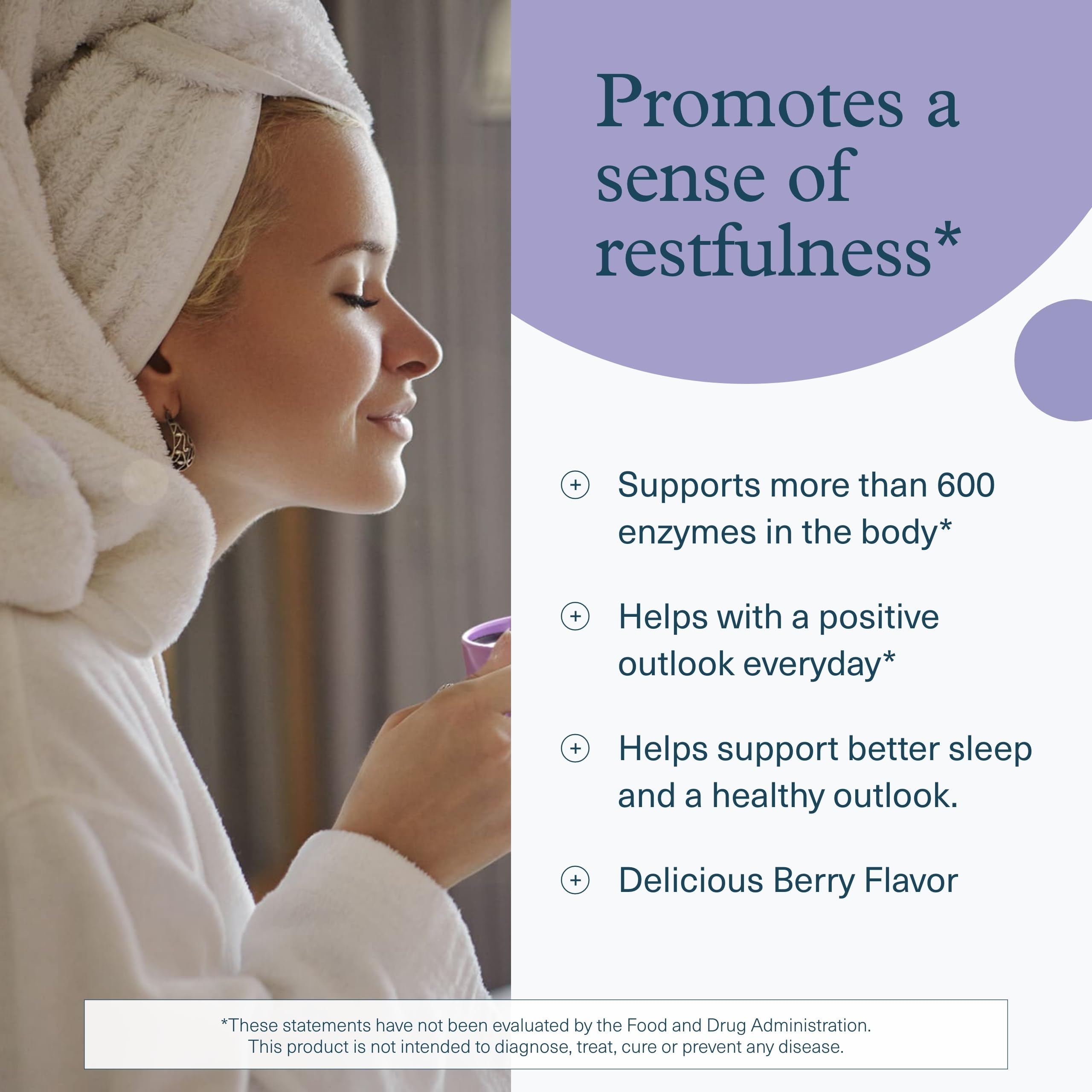 Youtheory Relax Magnesium Powder dissolved in water shows fast-acting calm support.