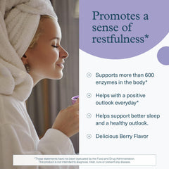 Youtheory Relax Magnesium Powder dissolved in water shows fast-acting calm support.