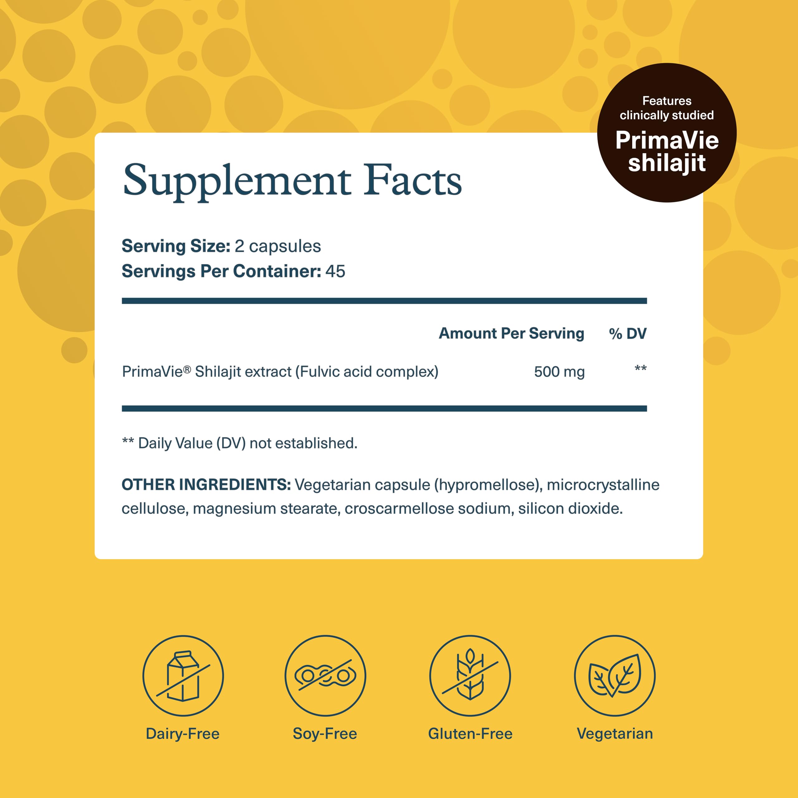 Youtheory Shilajit Advanced bottle back shows product details for informed daily use