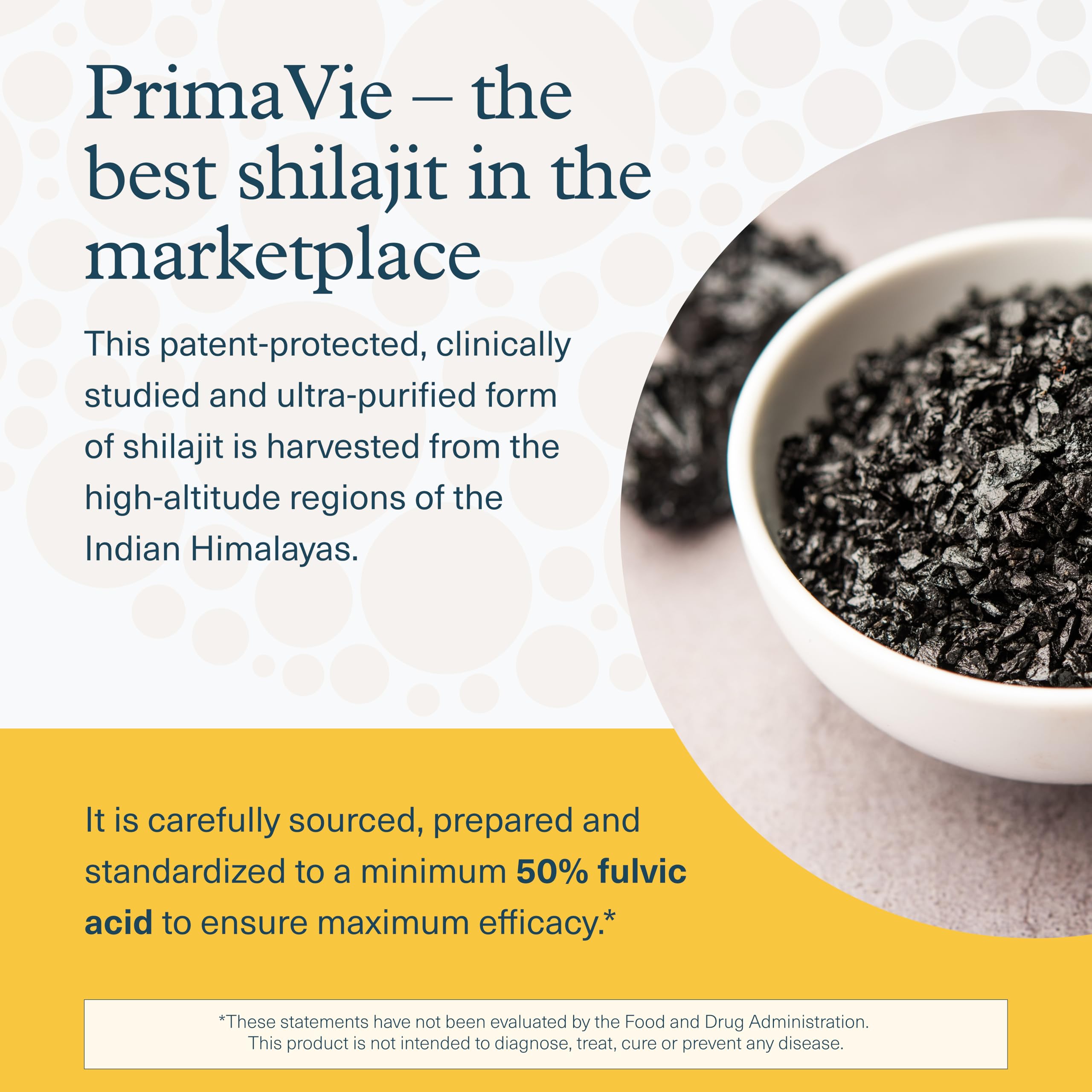 Origin from Himalayas highlights natural mineral-rich resin in Youtheory Shilajit Advanced
