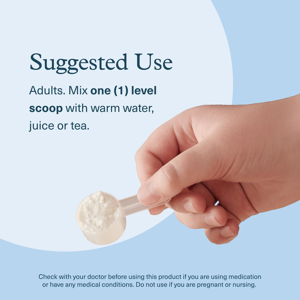 Youtheory Sleep Nighttime Powder GMP testing seal.