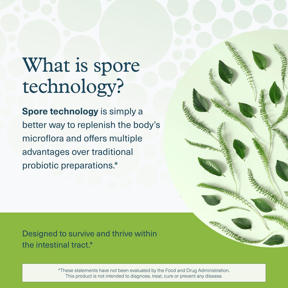 Youtheory Spore Probiotic ingredients list highlights prebiotics