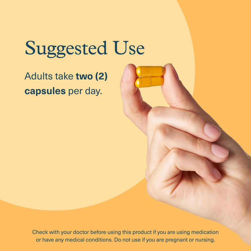 Youtheory Turmeric Extra Strength 60-capsule supply with money-back guarantee