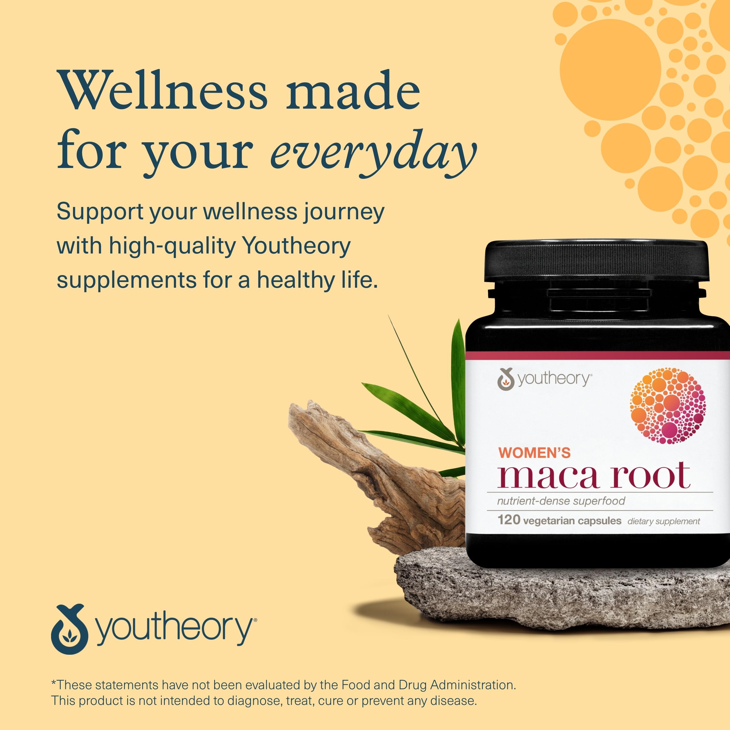 Daily routine shot with Maca Root capsules integrated into morning.