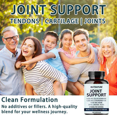 YPRYPR Nutrapure glucosamine and chondroitin capsule close-up for joints