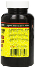 Close-up of bee pollen and propolis capsules offering natural daily nutrients.