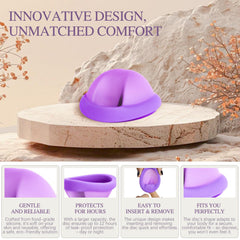 YTYOMUR disc in use during sleep offers secure overnight wear.
