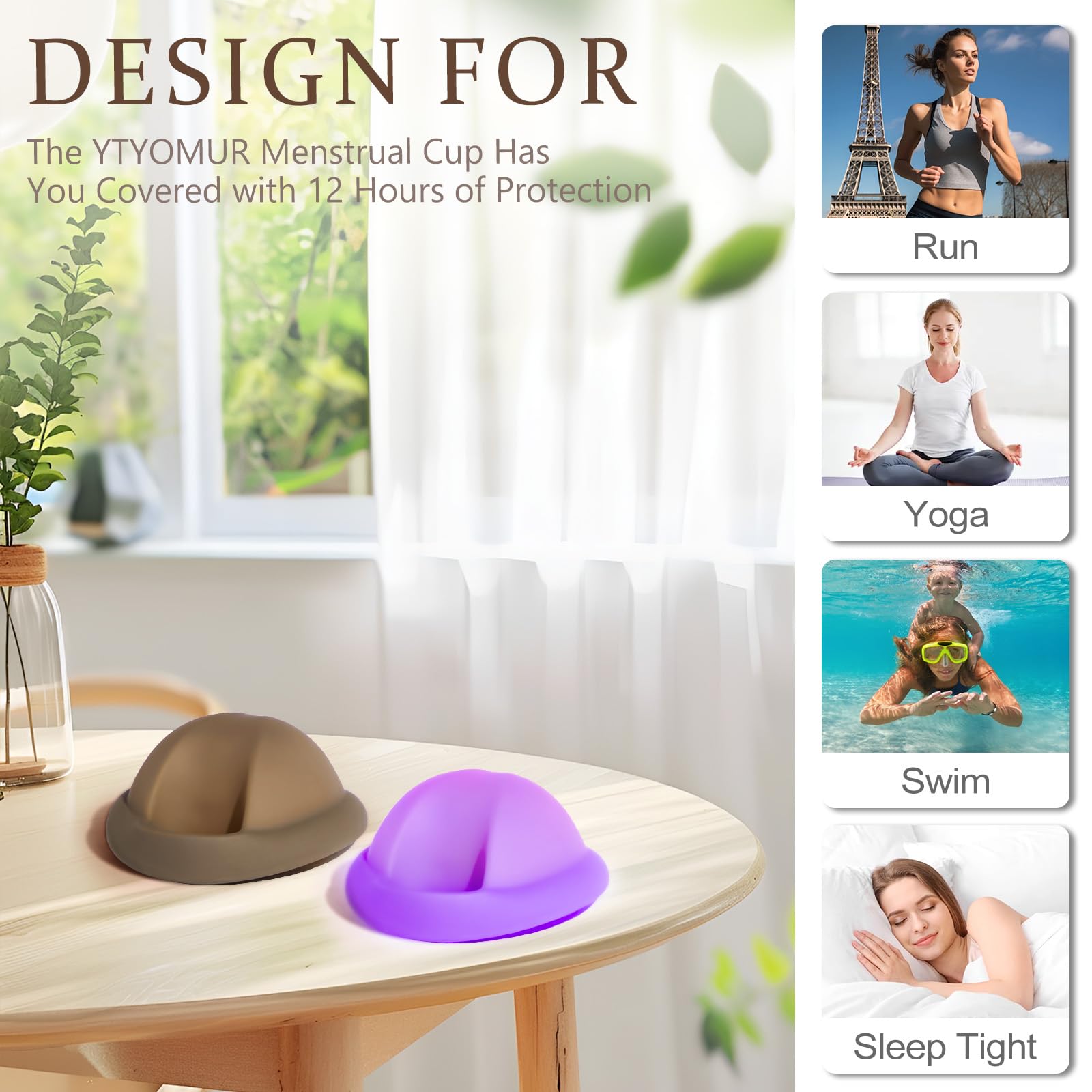 YTYOMUR two-size set accommodates different needs and cervix positions.