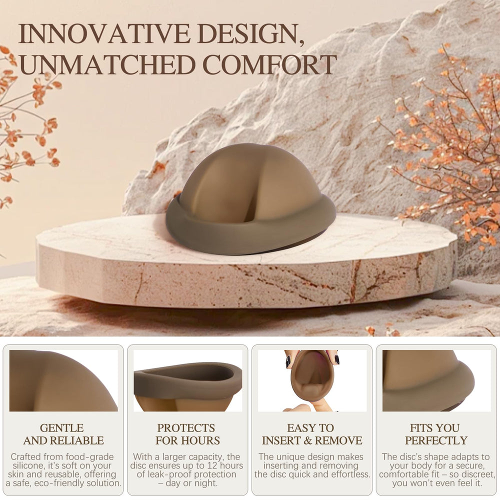 YTYOMUR disc with leakproof seal prevents leaks during daily activities.
