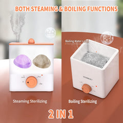 YTYOMUR two discs pack in soft medical silicone for comfortable reuse.