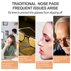 Yueerbao non-slip grooves ensure glasses stay put during daily activities