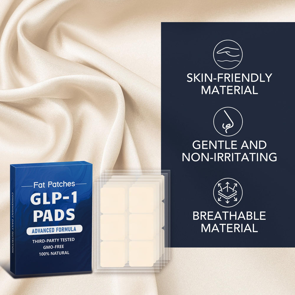 Vegan formula banner on Yueur GLP-1 Patch highlighting plant-based ingredients