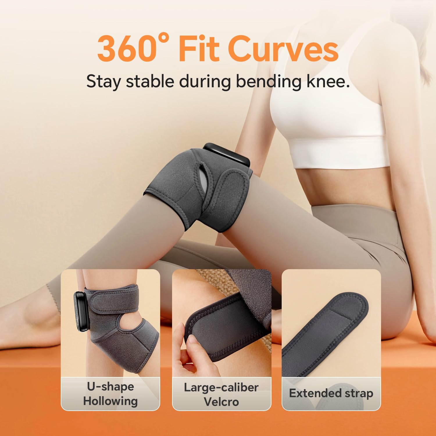YUHUO compact design fits into bags for travel.