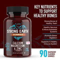 YUM-V'S bottle on kitchen counter suggests family-friendly, convenient nutrition.