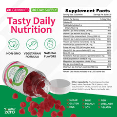 Close-up of YUM-V'S raspberry gummies highlighting texture and gloss