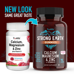 Close-up of YUM-V'S raspberry gummies highlighting texture and daily supplementation.