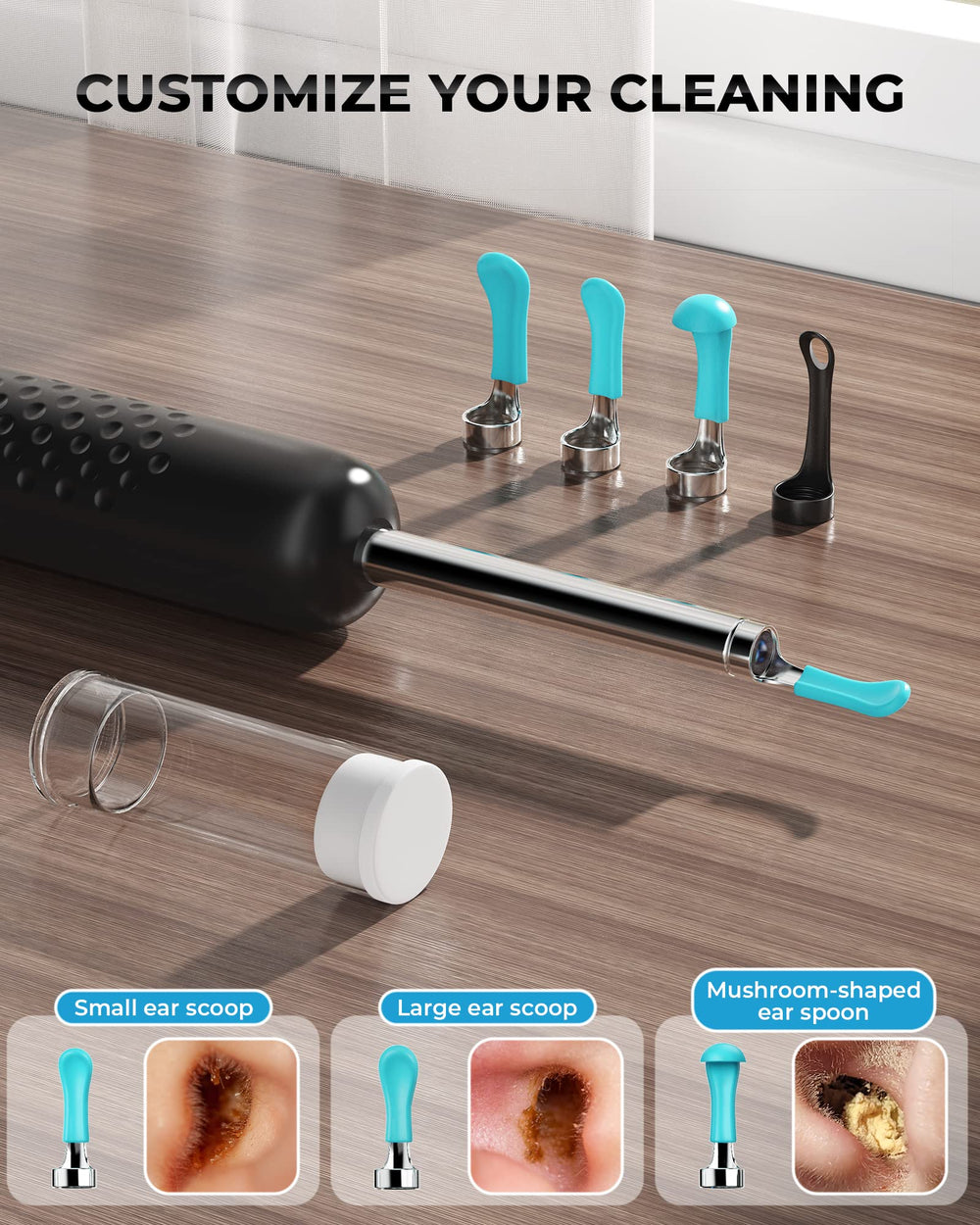 Yumika Ear Camera R1 compact lightweight 15g fits in the hand