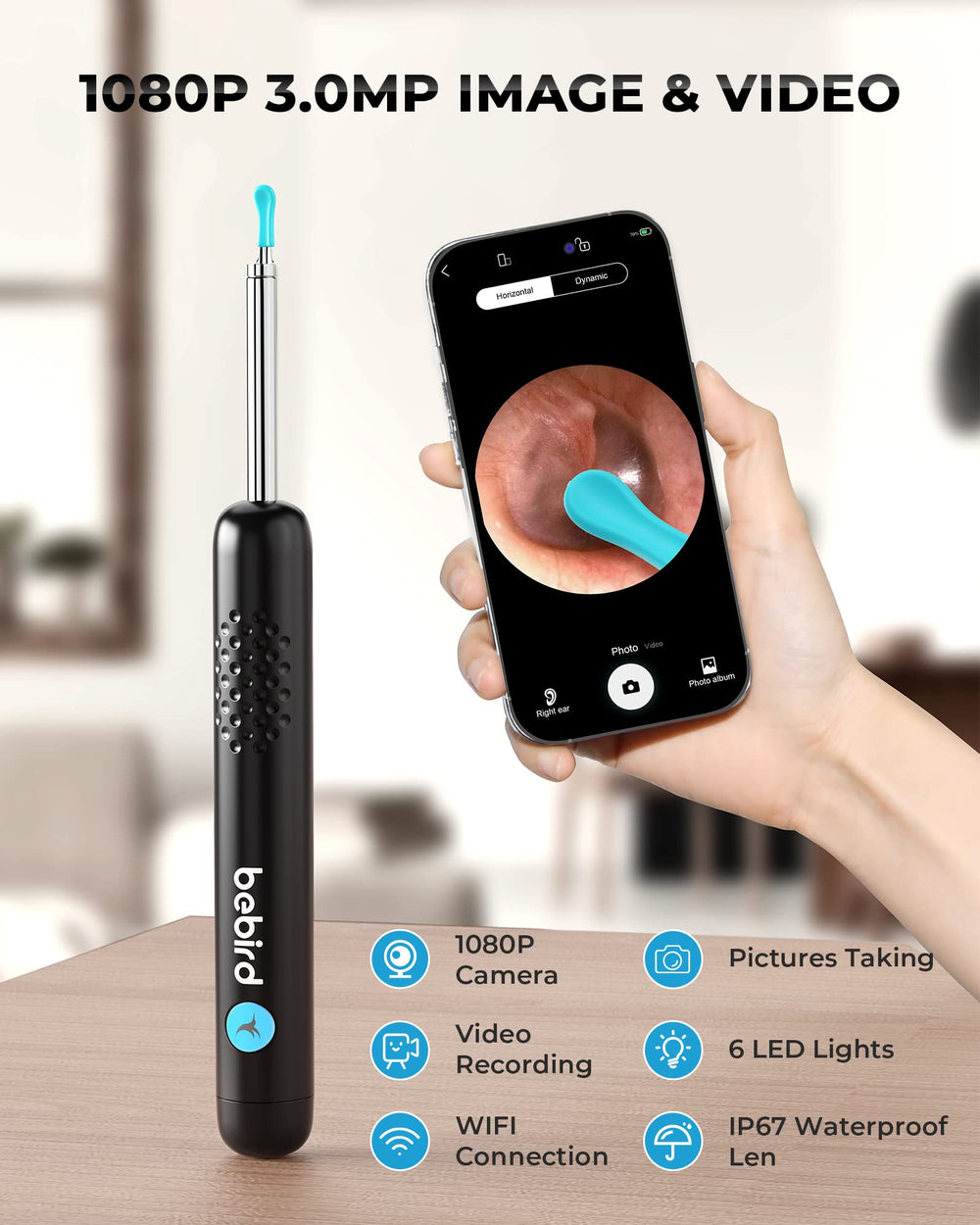 Yumika Ear Camera R1 silicone tips collection provides gentle ear care