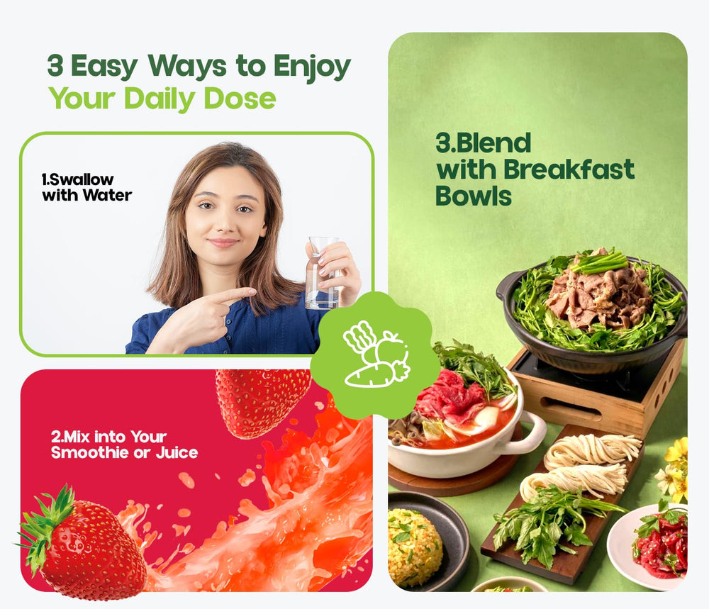 Daily use bottle can support adults and kids with balanced nutrition