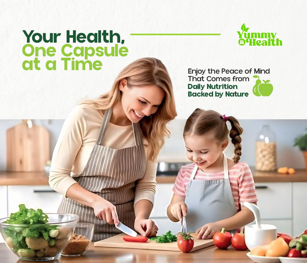 Allergen-friendly vegan capsules emphasize non-GMO and soy-free formulation
