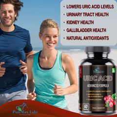 YUMMYVITE Uric Acid cranberry-pomegranate elements emphasizing natural extracts.