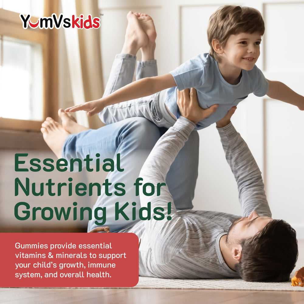 YUM-V'S daily gummies fit into busy family routines.