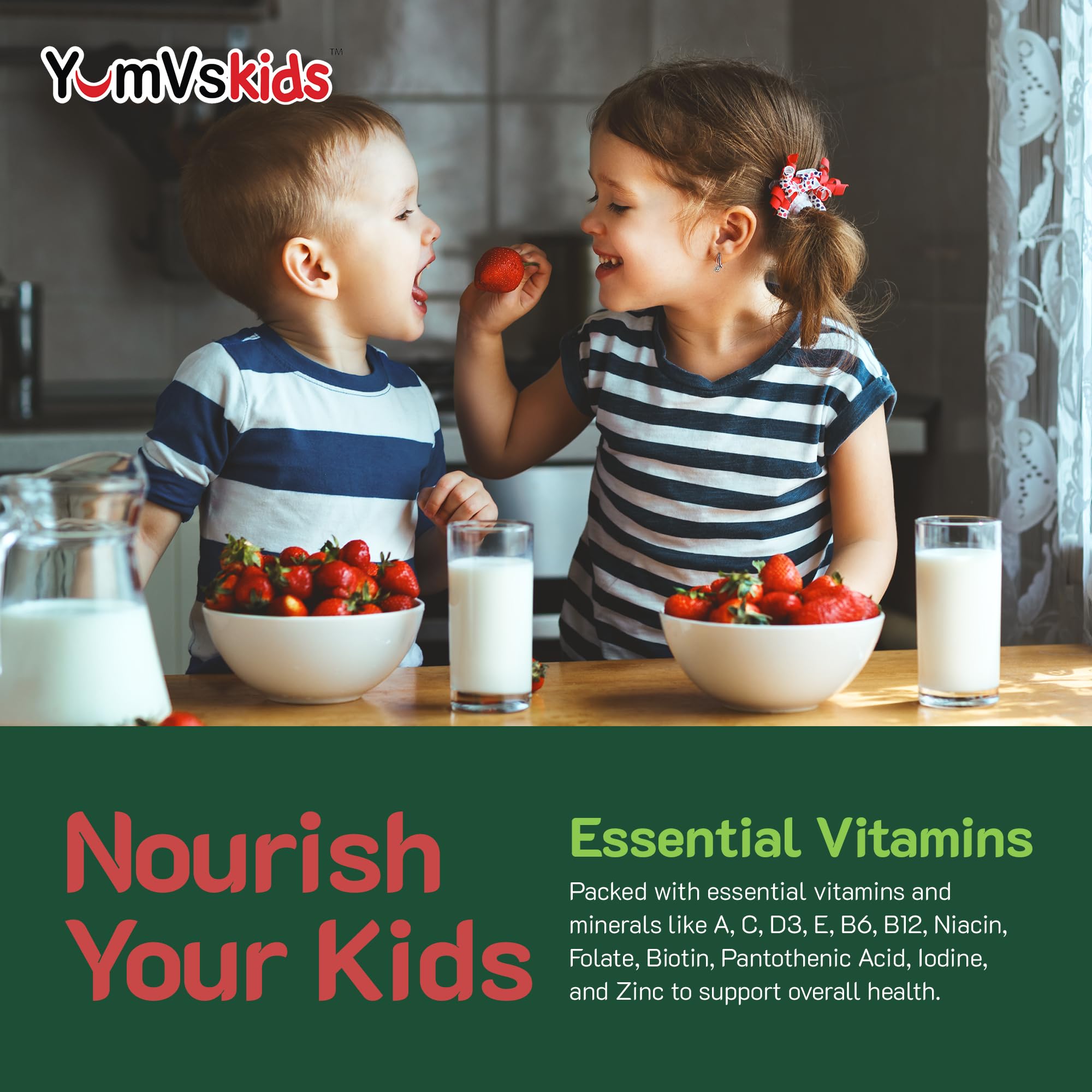 YUM-V'S gluten-free vegan gummies suit sensitive diets and picky eaters.