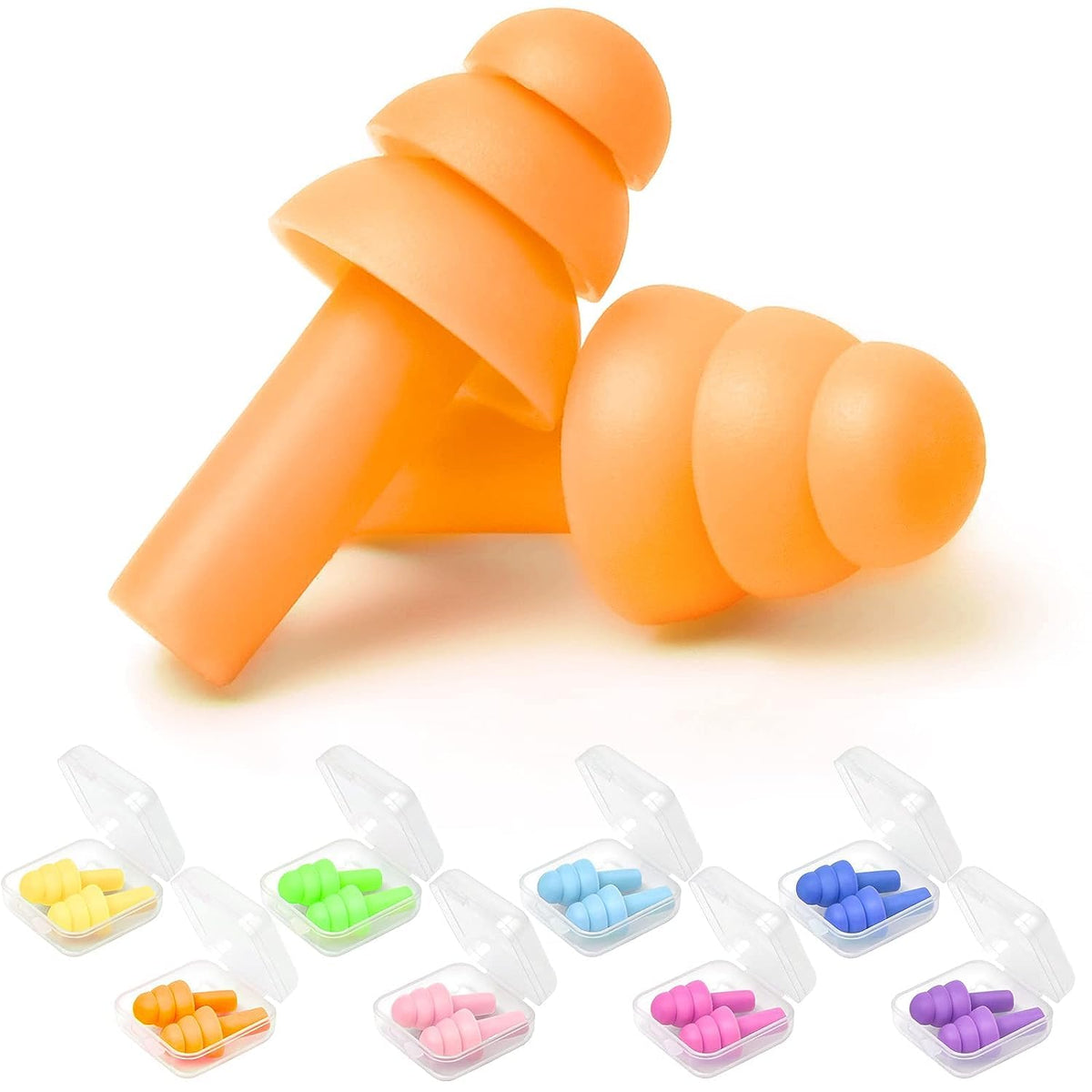 YUNHAN HN earplugs with up to 32 dB noise reduction for peaceful sleep