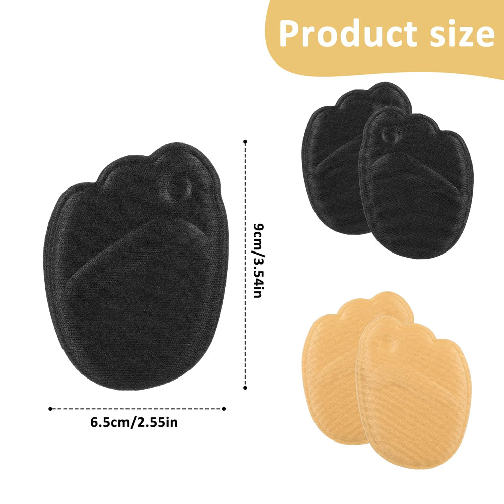 Yuomeaz four-pair set includes black and skin options for versatile styling.