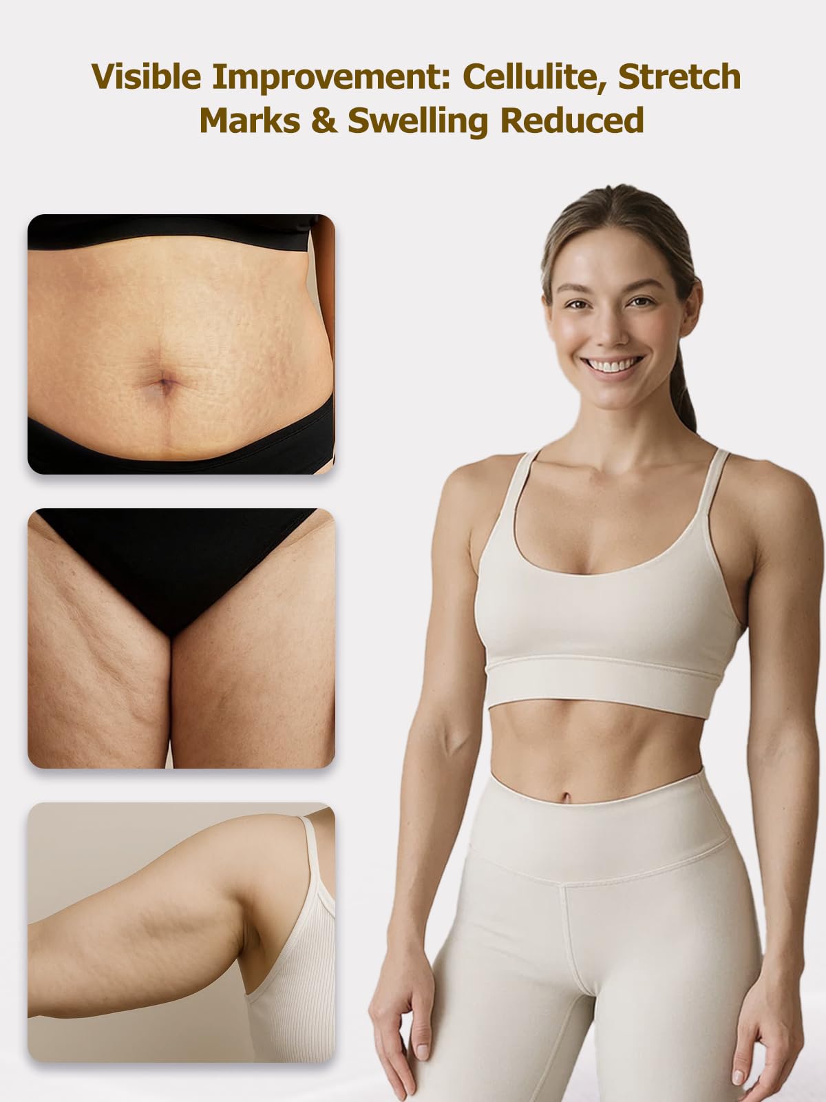 Yuonry body sculpting machine delivers microcurrent for contouring sessions
