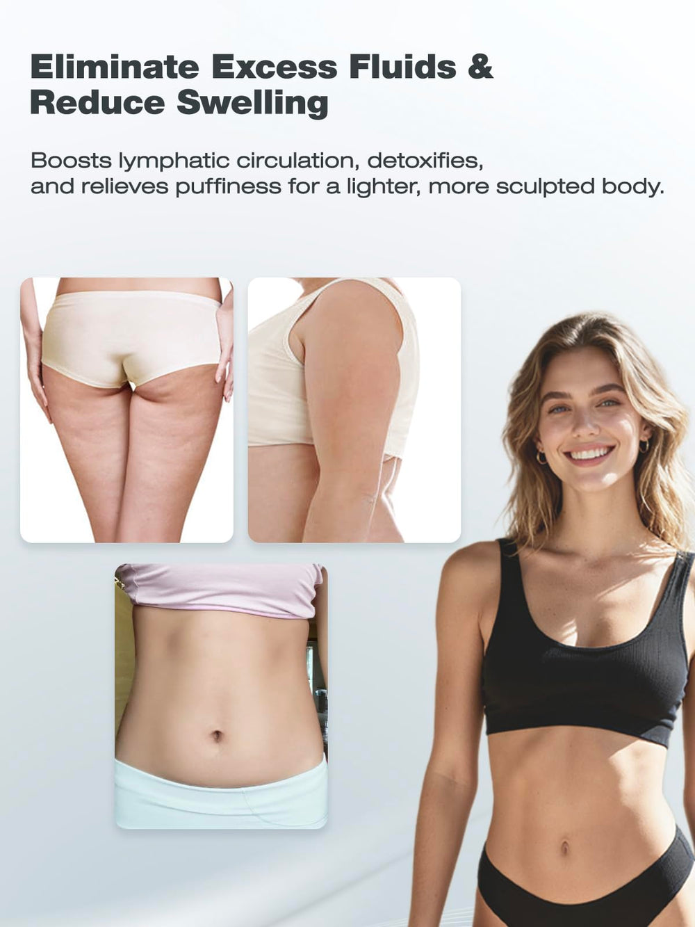 Yuonry cellulite massage device leg skin for smoother texture.