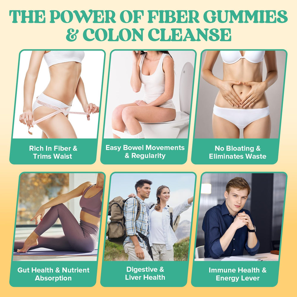Yusnkioin probiotic blend illustration shows gut-friendly strains for balance.
