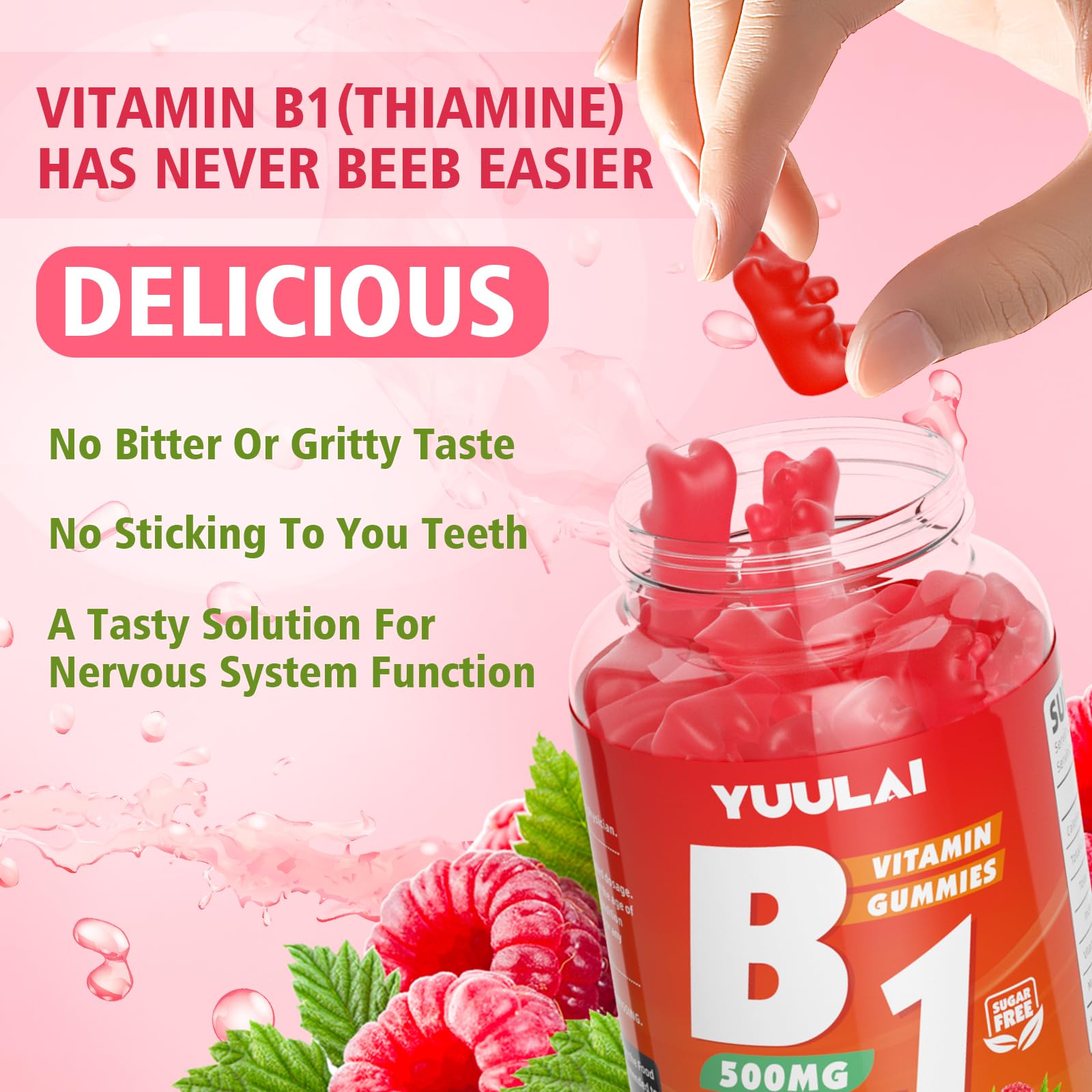 GMP-certified facility ensures high-quality manufacturing of YUULAI B1 supplements.