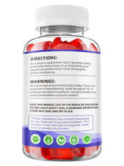 YXSW GLP-1 Raspberry Gummies ingredients panel shows sugar-free probiotic formula