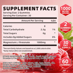Close-up of YXSW gummies highlighting raspberry color and chewable daily supplement