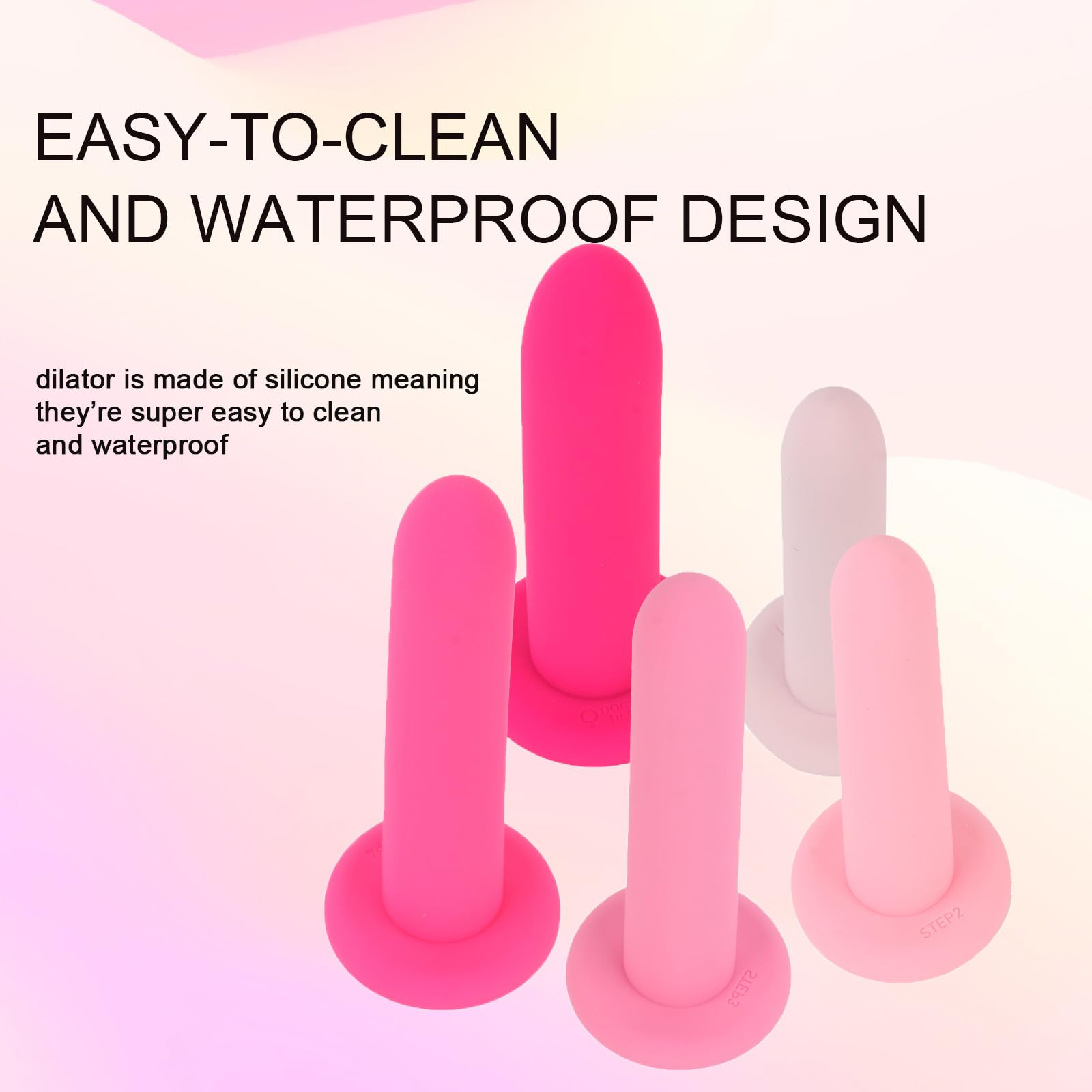 YYGXIAN silicone pelvic floor trainer Step 5 largest size for final progression sessions