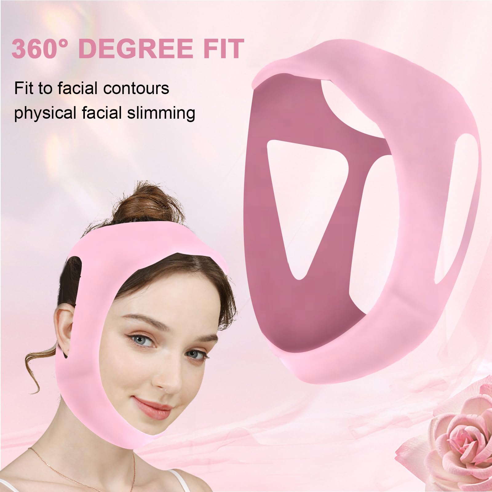 YZWONLY extended straps pink, extra length for secure fit