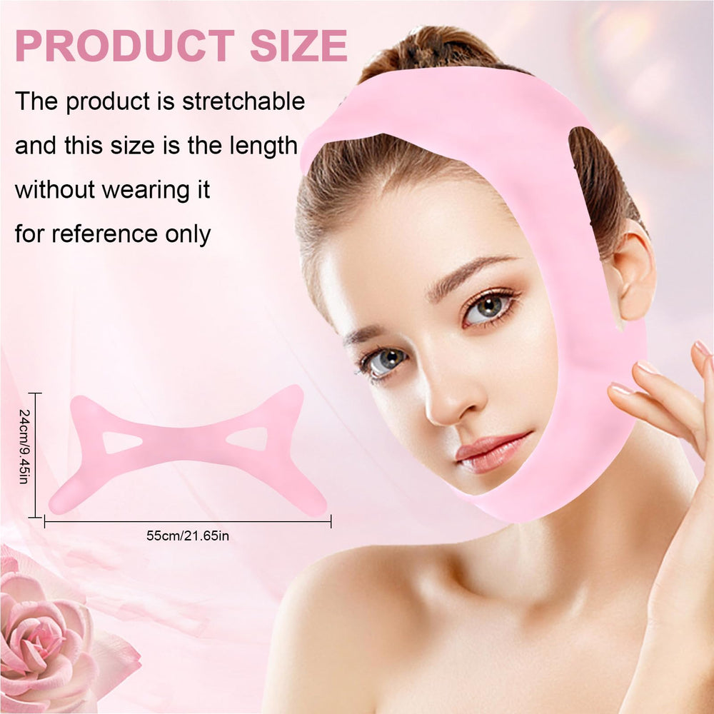 YZWONLY ice silk fabric band pink, breathable comfort all night