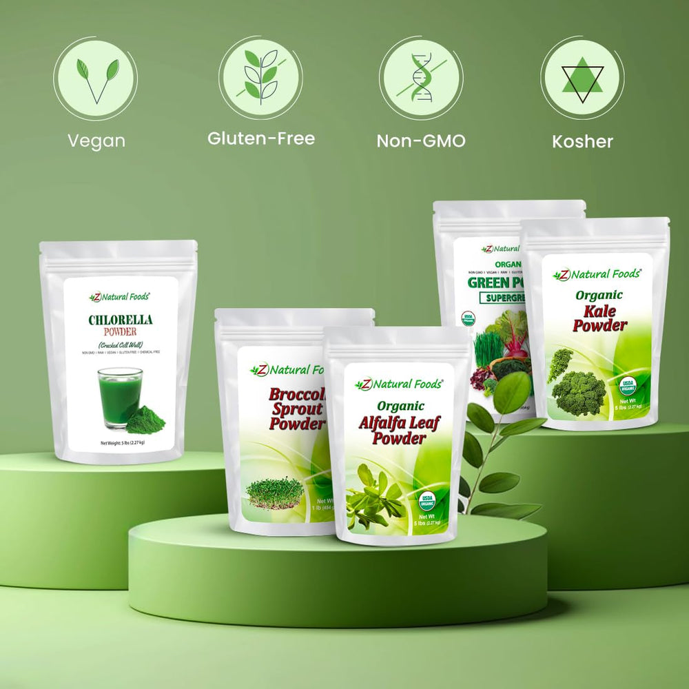 Z Natural Foods pumpkin seed protein powder smoothie image for easy protein boost