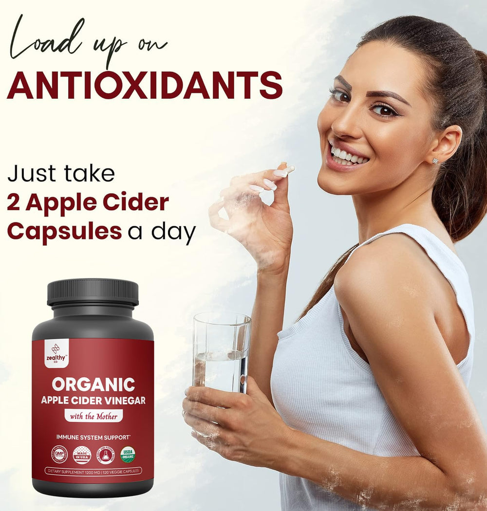 Z Zealthy Life capsules being swallowed with water for easy daily intake
