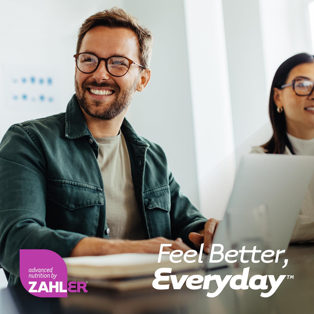 Zahler Berberine gluten-free and non-GMO assurances on packaging