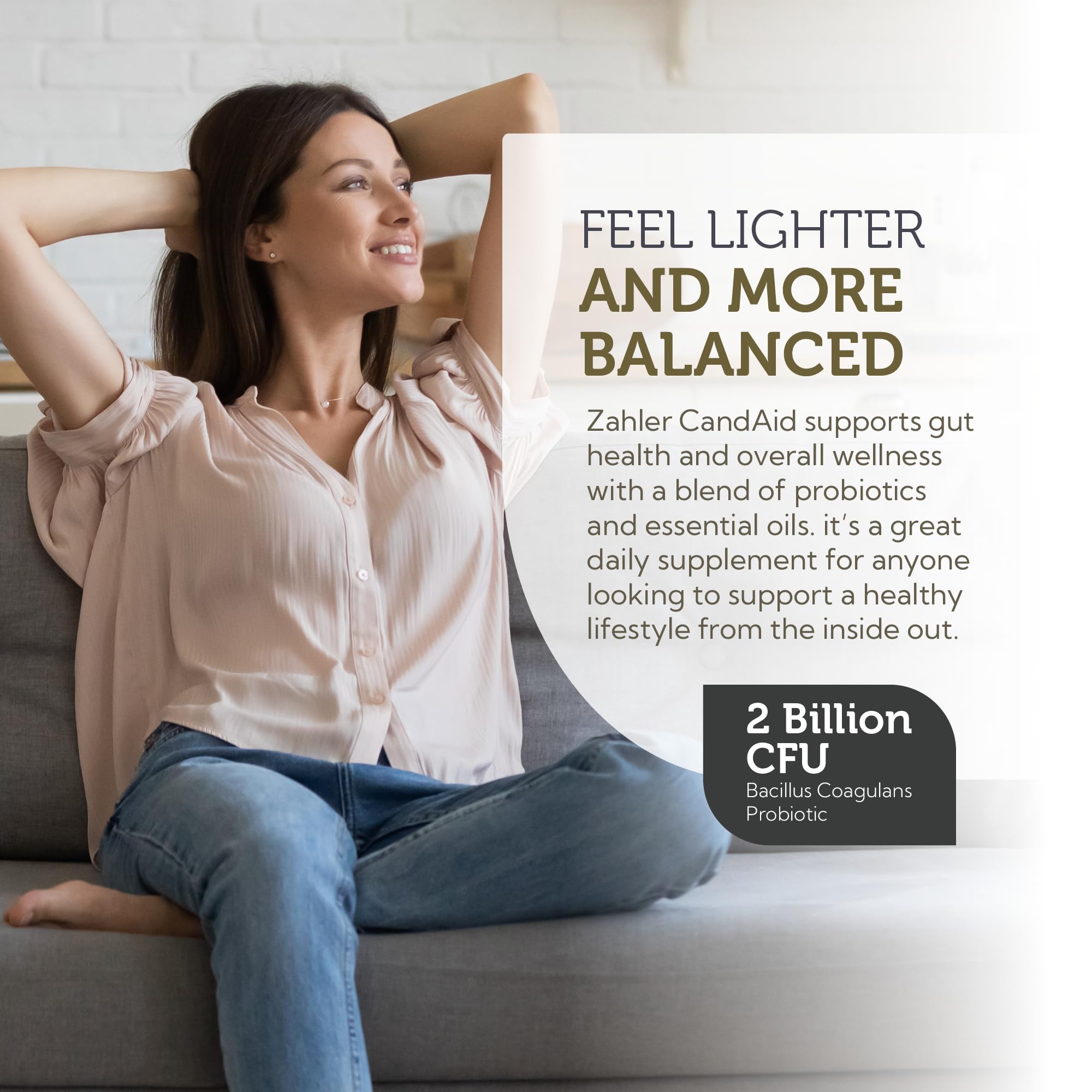 Zahler CandAid beadlet capsules highlight timed release and protection.