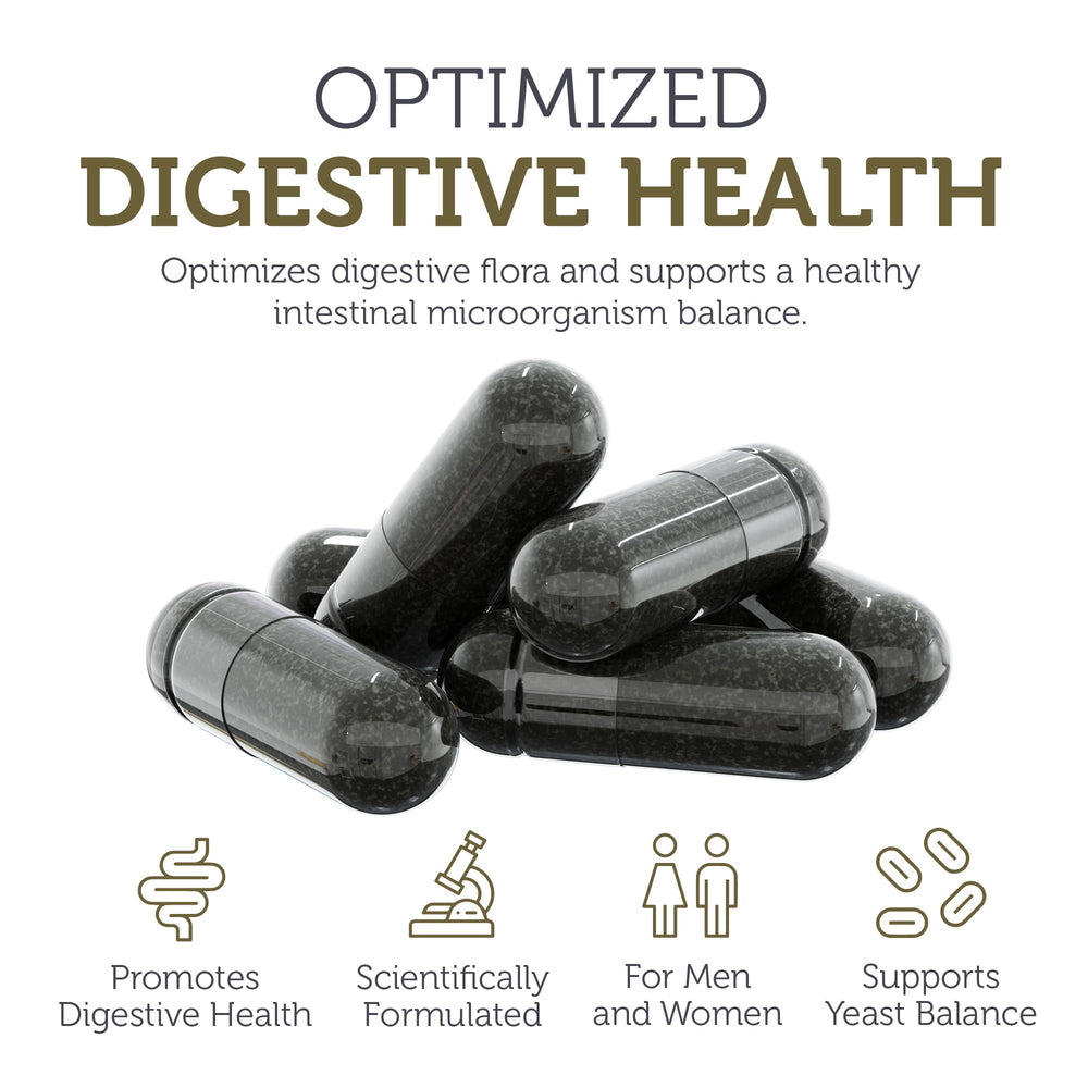 Zahler CandAid essential oil blend image suggests gut environment support.