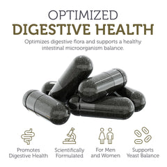 Zahler CandAid essential oil blend image suggests gut environment support.