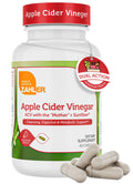 Zahler Apple Cider Vinegar Capsules with Fiber – Digestive & Metabolic Support (60 Count) – Kosher, Non-GMO
