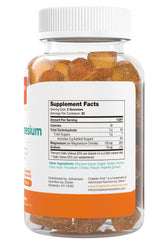 Zahler Chapter One fruit chew texture with peach flavor close-up.