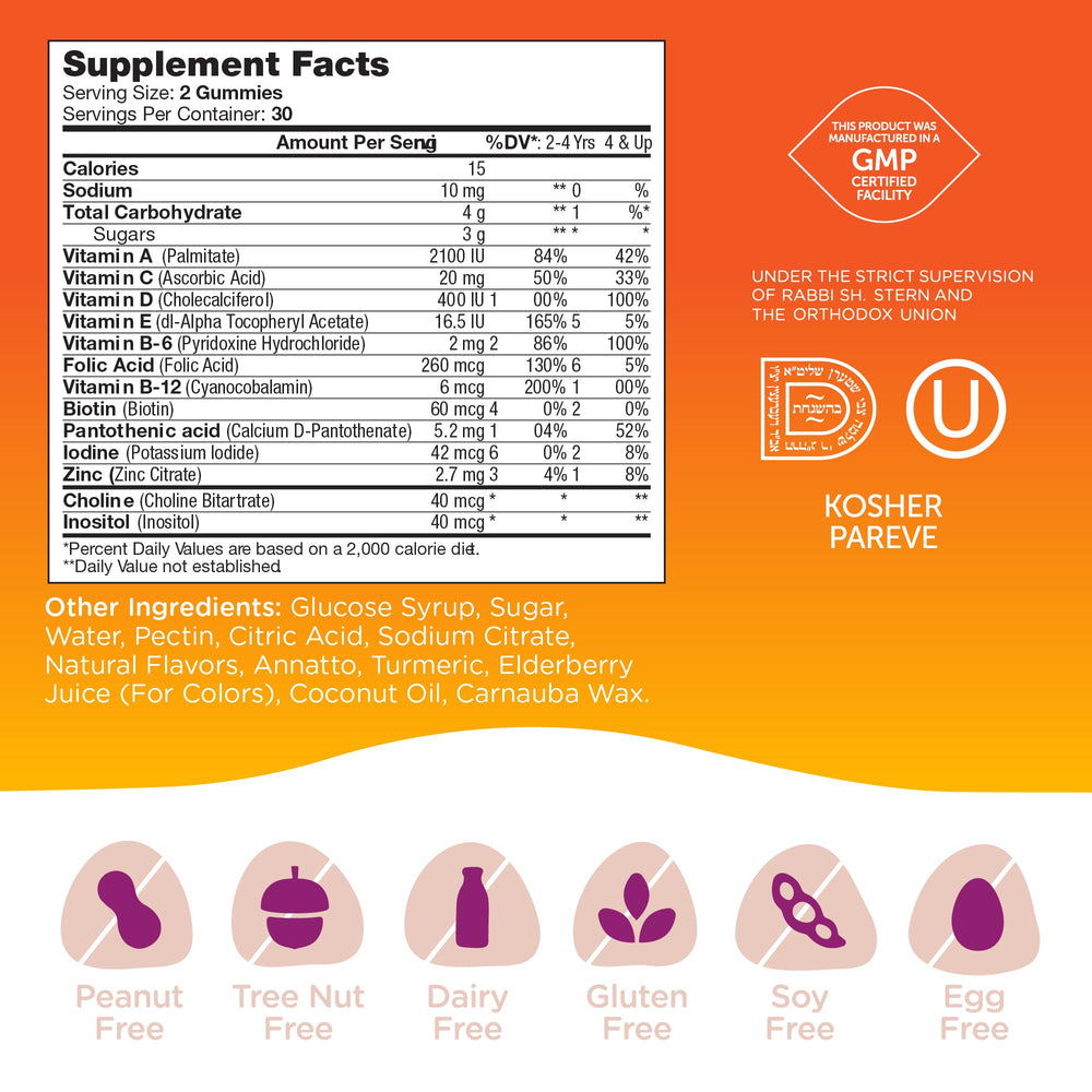 Serving spoon beside Zahler Chapter One gummies illustrating a simple daily ritual